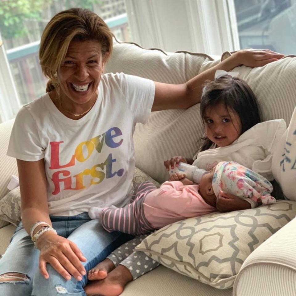 Hoda Kotb and daughters | Hoda Kotb/ Instagram