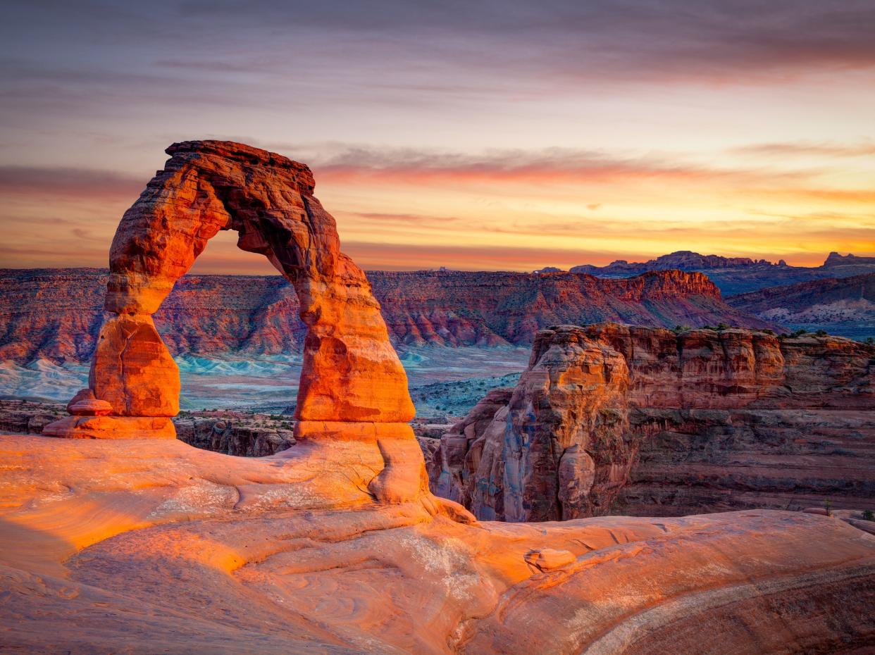 Arches National Park in Utah.