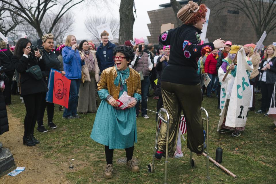 Scenes from the Women’s March on Washington