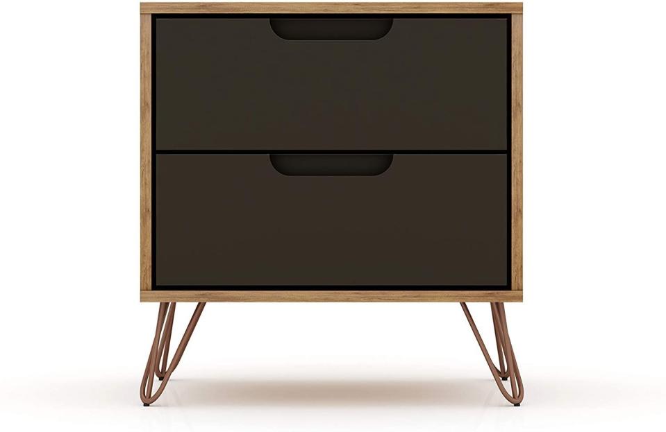 33) Rockefeller 2 Drawer Bedroom Nightstand