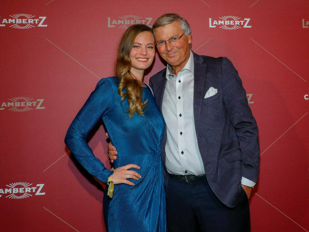 Wolfgang Bosbach mit seiner Tochter Viktoria Anfang 2020 (Bild: imago images/Agentur Baganz)