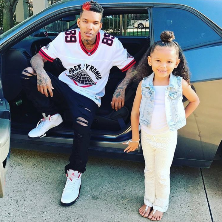 Mike Worthington and his daughter Asia have become social media stars for their adorable hair tutorials. (Photo: Instagram /Ice Mike Loves Asia)