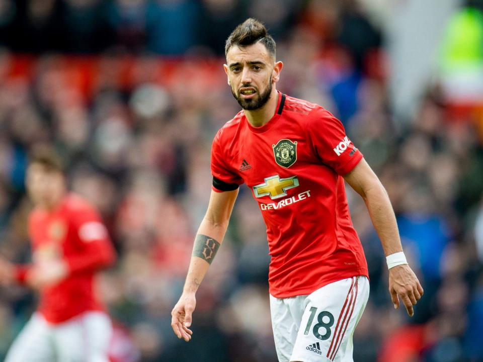 Bruno Fernandes lit up Old Trafford against Watford: EPA