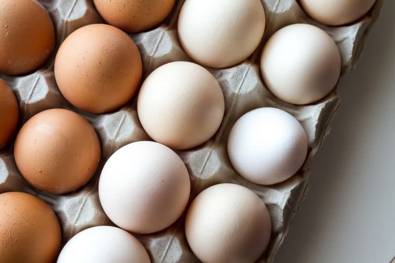 ▲雞蛋到底該如何保鮮呢？台北農產昨（3）日就在臉書分享「冰箱存放原則」。（示意圖／翻攝自Pixabay）
