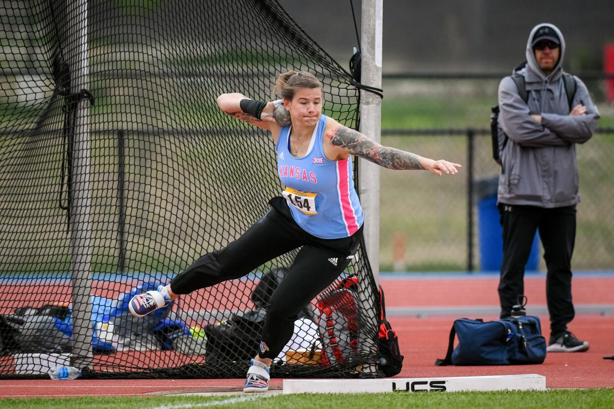 Alexandra Emilianov enjoyed a lot of success during her career with Kansas' track and field program.