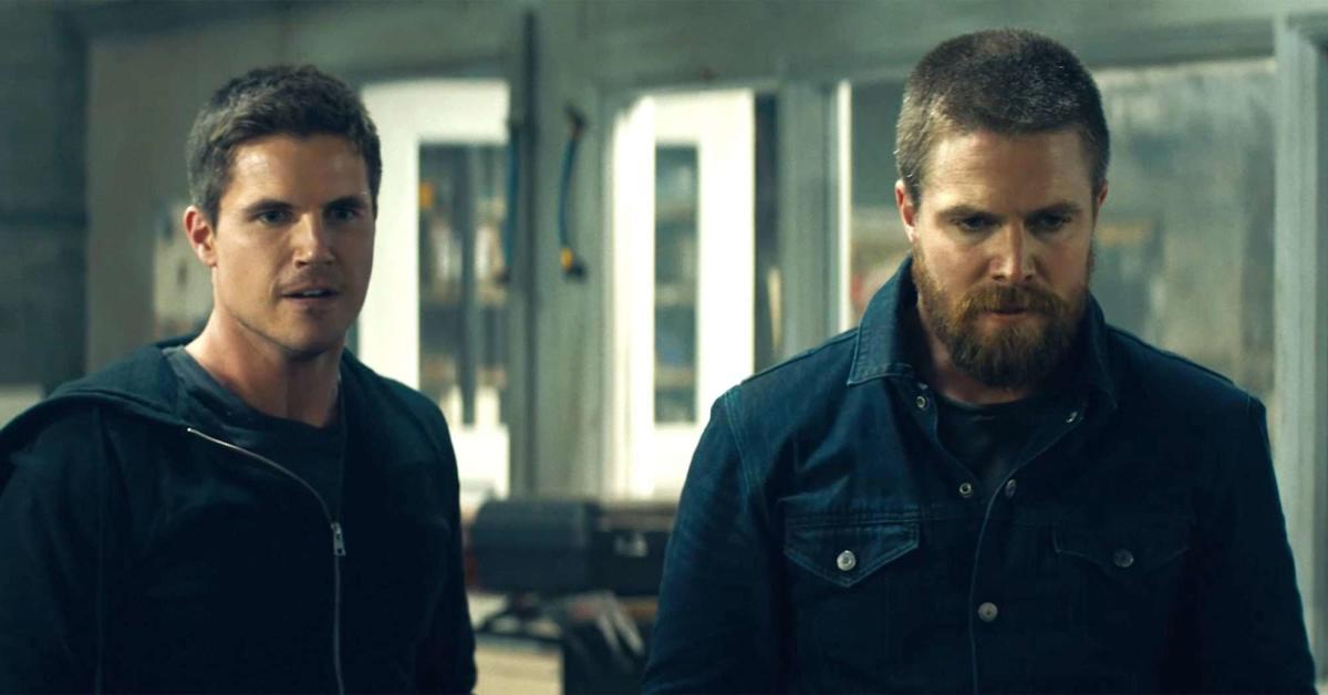 Robbie and Stephen Amell return in tense first teaser for “Code 8” sequel