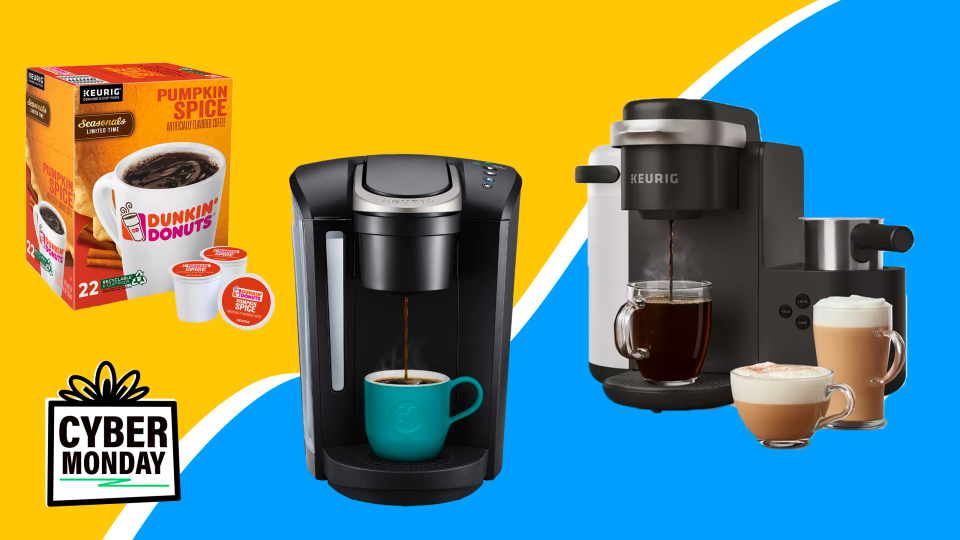 Snag massive markdowns on Keurig coffee makers and K-Cups for Cyber Monday 2021.