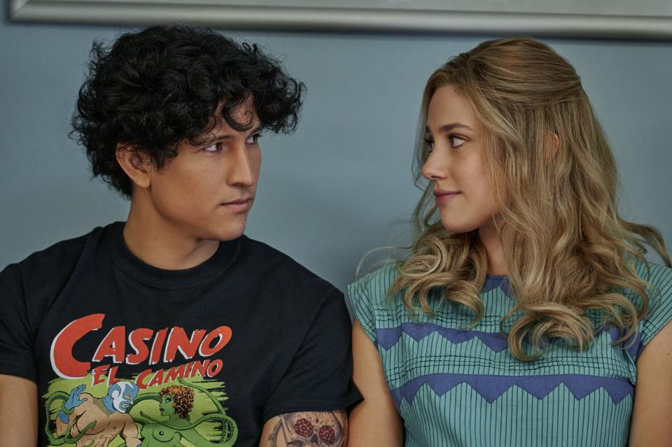 One fateful night leads to two different paths for Natalie (Lili Reinhart, with Danny Ramirez) in "Look Both Ways."