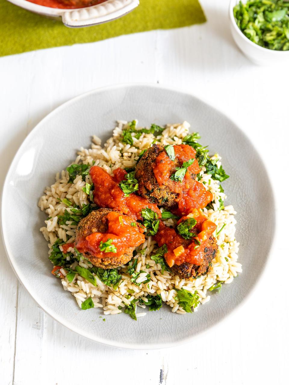 Looking to cut down on red meat? These meat-free meatballs are the perfect substitute (Love Your Gut)