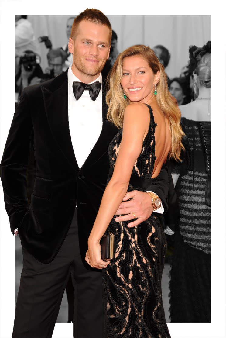 Couples who work out together like Tom Brady and Gisele Bündchen do tend to have happier relationships and reach their fitness goals. (Photo: Getty Images)