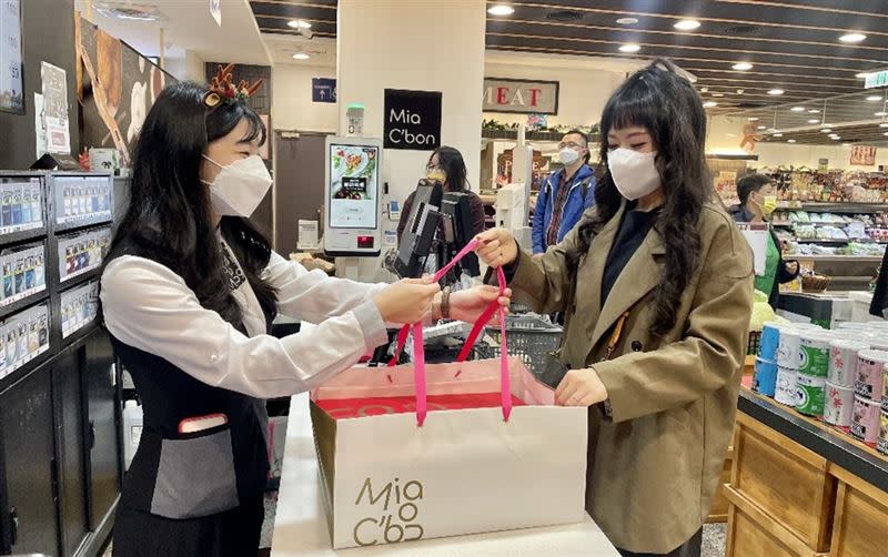 頂級超市「Mia C’bon」大方送出千元購物金寵舊粉。（圖／品牌業者提供）