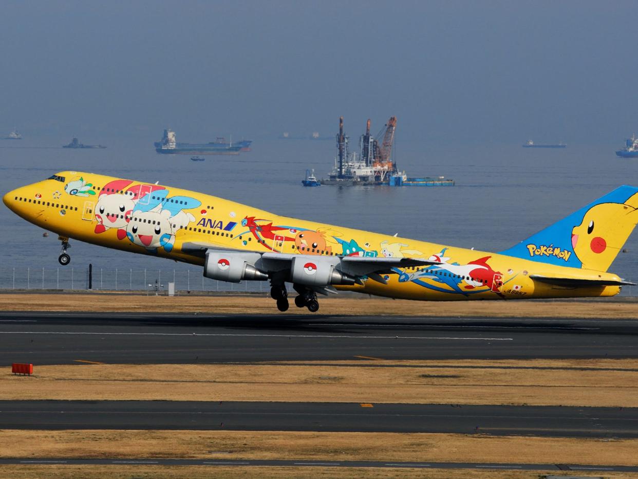 ANA Boeing 747 special livery