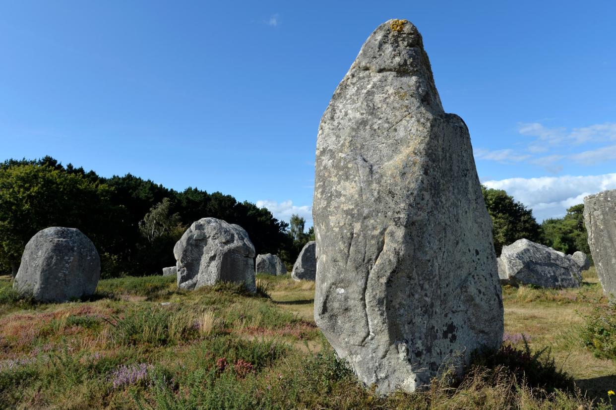 
L'association StoneBreizh souhaite créer un cercle mégalithique Breton de 1.515 mètres carrés à l'image de Stonehenge, en Angleterre.
 - MIGUEL MEDINA 