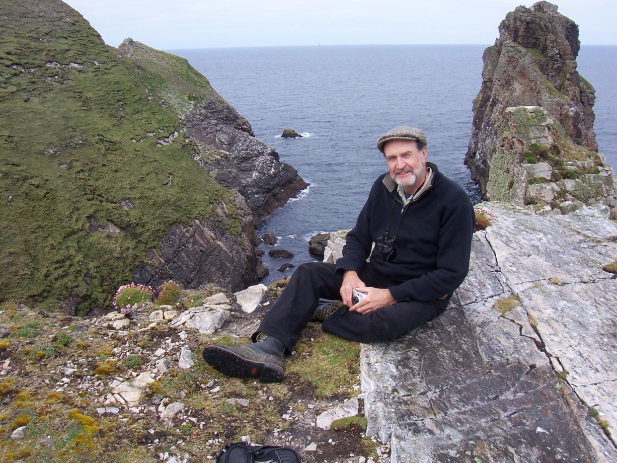 Former Ashland resident Tom Sigafoos has written an Irish historical novel , "The Cursing Stone."