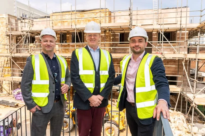 Left to right: Simon Thomas, Chief Executive Officer at Montpellier Legal; Andrew Malley, Director for Dransfield Properties; and Nick Ponting, Chief Operating Officer at Montpellier Legal