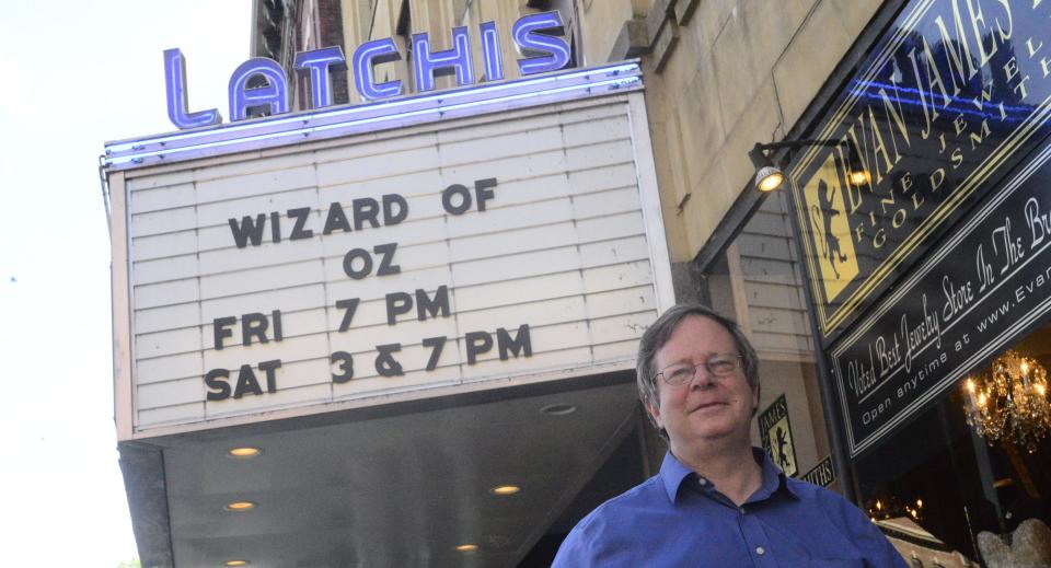 Jon Potter, the executive director of Latchis Arts and Latchis Corporation, in Brattleboro, Vt., back in June. - Credit: AP Images