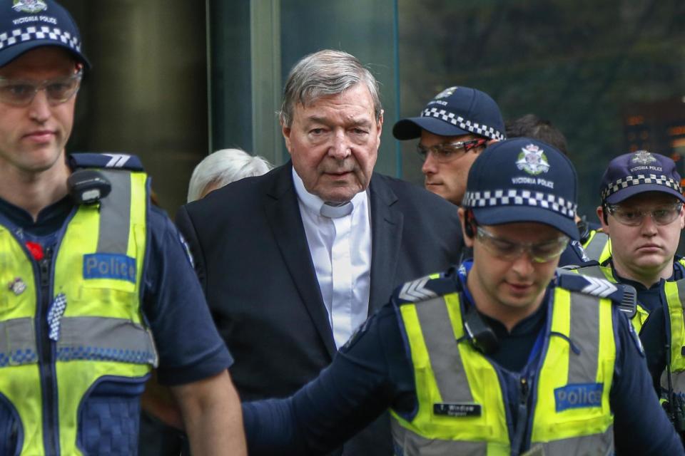 George Pell, the most senior Catholic cleric to face sex charges (AP)