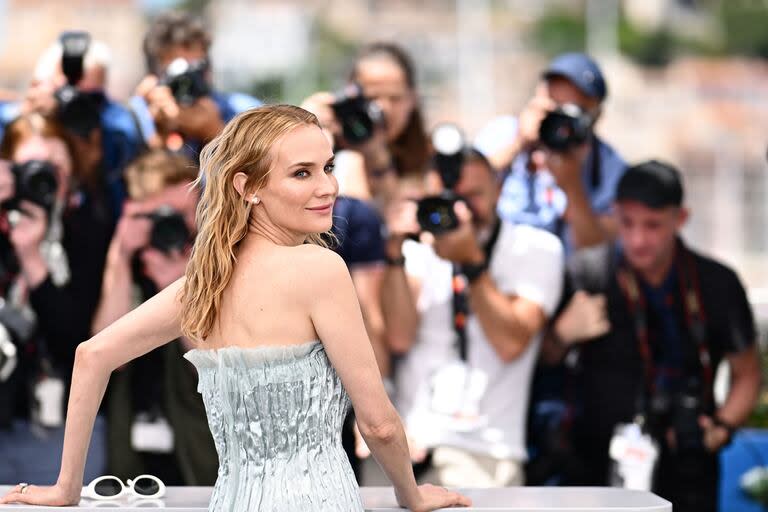 German actress Diane Kruger poses during a photocall for the film 