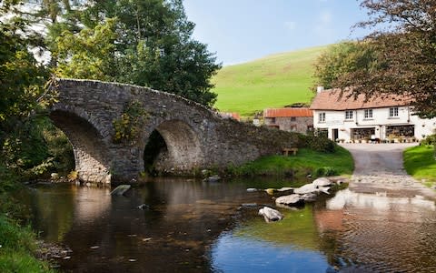 Lorna Doone Farm Malmsmead - Credit: getty