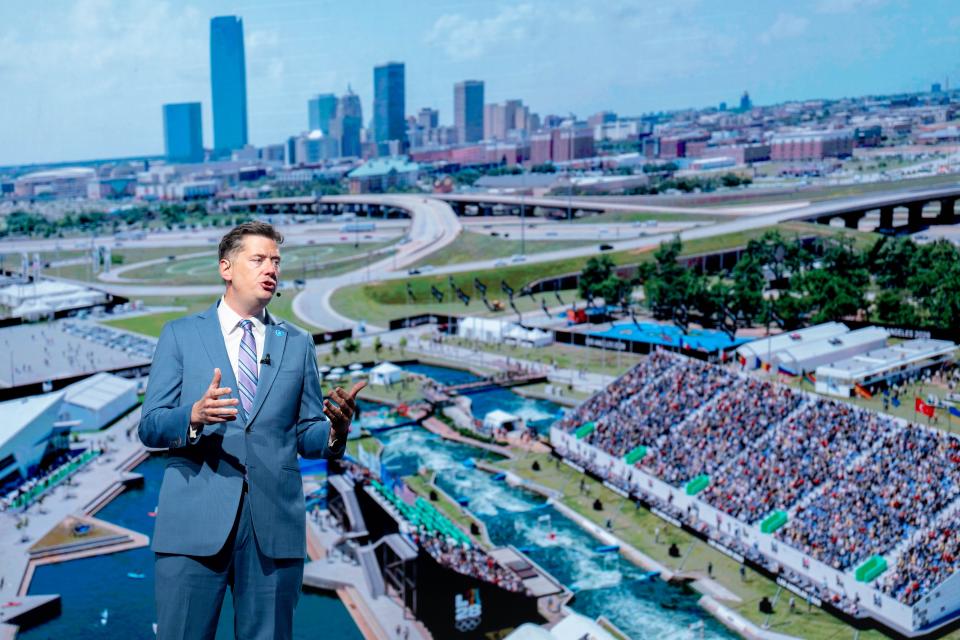Much of Oklahoma City Mayor David Holt's State of the City address on Tuesday focused on the momentum of the city's growth and high-profile events, a trajectory he credited to the legacy of the MAPS program.