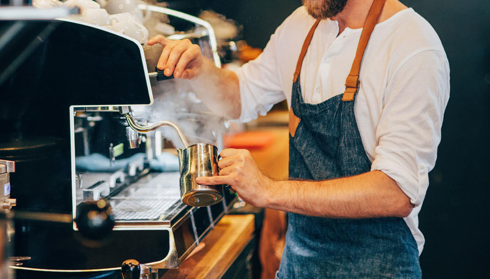 The NSW Government is advertising two barista roles which could earn up to $73,000 a year. File pic. Source: Getty Images