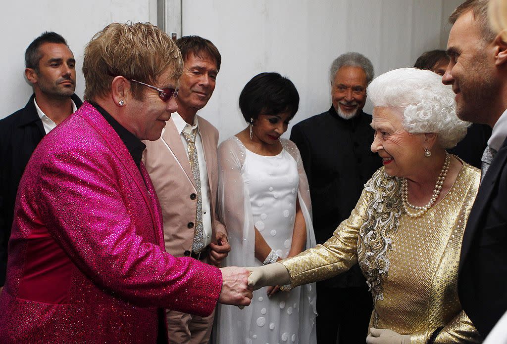 elton john queen elizabeth