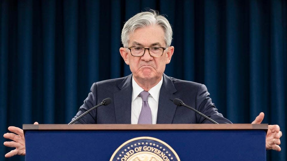 El Presidente de la Reserva Federal de Estados Unidos, Jerome Powell.