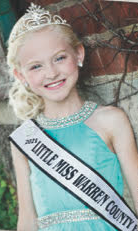 The 2021 Little Miss Warren County Fair Aeryn Haun. The pageant will take place Saturday, July 16 at 5:30 p.m. this year.