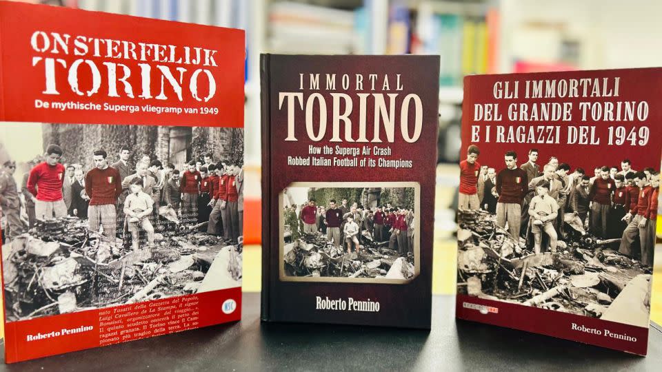 "Immortal Torino" by Roberto Pennino has been released in three languages. - Courtesy Roberto Pennino