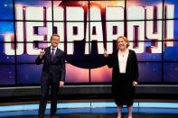 <p>What is... a champion? <em>Jeopardy! </em>has kept viewers hooked for decades with its rapid rounds and fierce competition, not to mention the excitement of watching a competitor on a serious winning streak.</p> <p>Once such winning streak? <a href="https://people.com/tv/amy-schneider-becomes-4th-contestant-in-jeopardy-history-to-earn-more-than-1-million/" rel="nofollow noopener" target="_blank" data-ylk="slk:Amy Schneider's more than $1 million-grossing series of wins, the first ever by a woman;elm:context_link;itc:0;sec:content-canvas" class="link ">Amy Schneider's more than $1 million-grossing series of wins, the first ever by a woman</a>. To celebrate, we've rounded up the contestants with the most consecutive wins, plus the player who's pocketed the highest earnings of all time.</p>