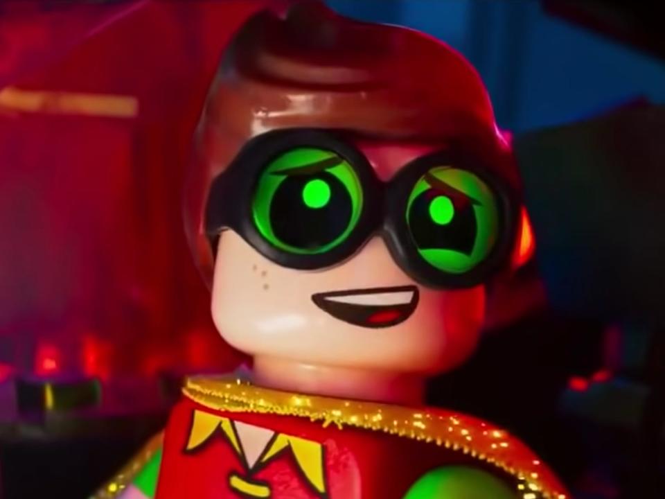 Robin (voiced by Michael Cera) in "The LEGO Batman Movie" (2017).