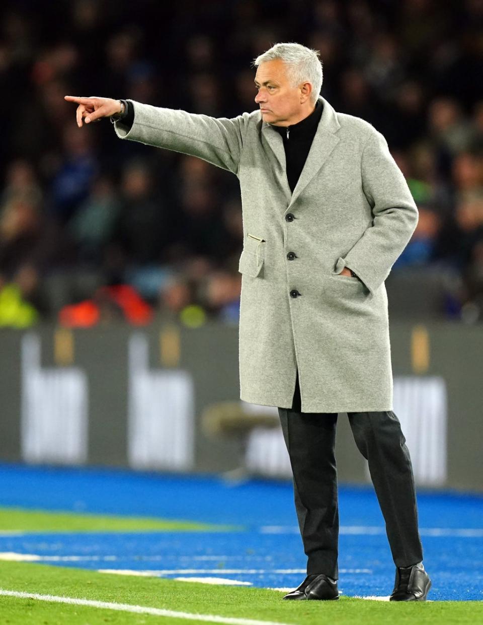 Roma manager Jose Mourinho (Mike Egerton/PA) (PA Wire)