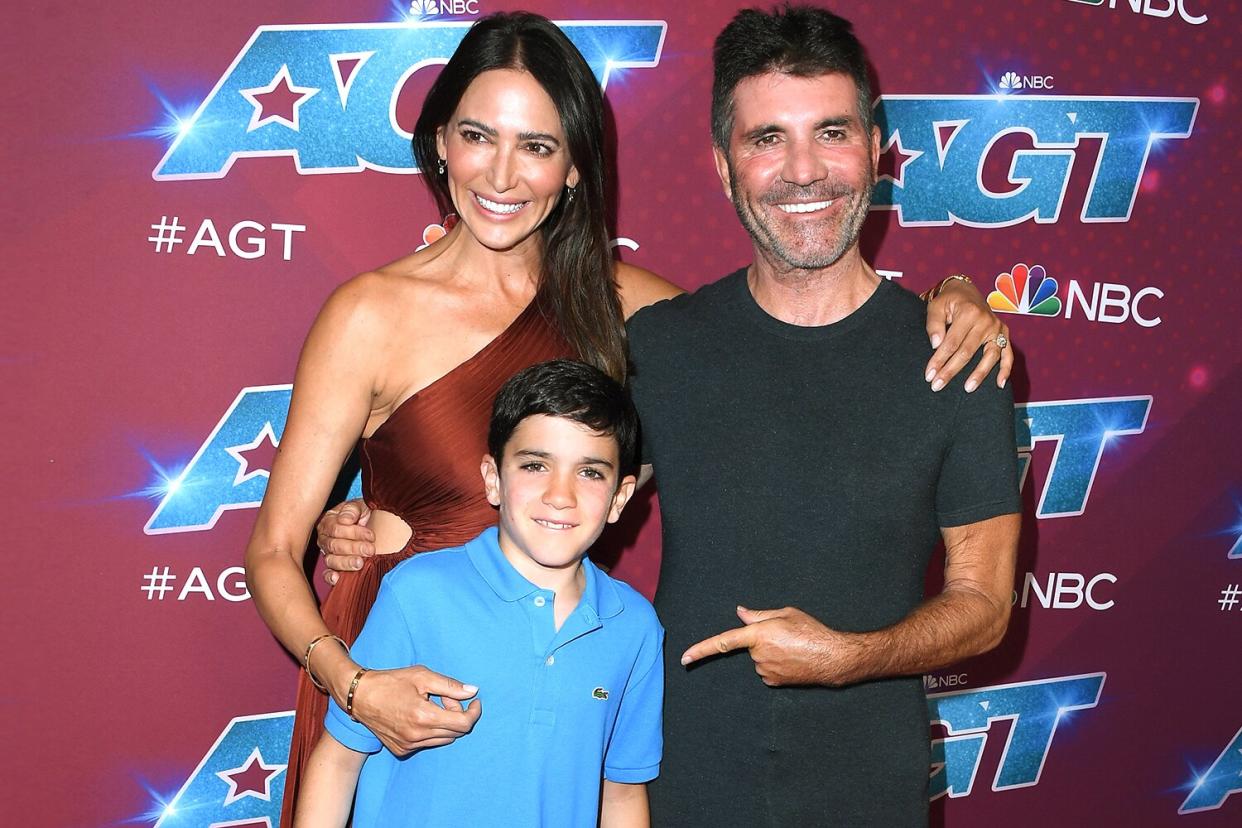 simon cowell, Lauren Silverman, Eric Cowell