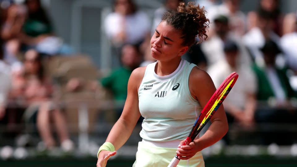 Paolini was appearing in her first grand slam singles final. - Gonzalo Fuentes/Reuters