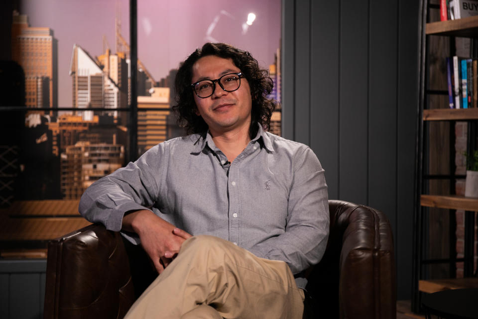 Hedayat Osyan appears on the Yahoo Finance The New Investors series. Image: Yahoo Finance