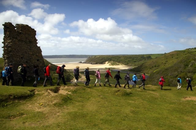 Large Outdoors walking break