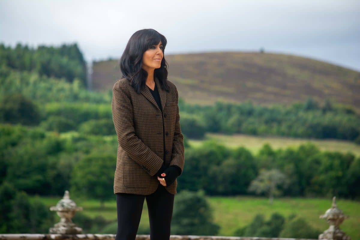 Claudia Winkleman presenting ‘The Traitors’ (BBC/Studio Lambert/LLARA PLAZA)