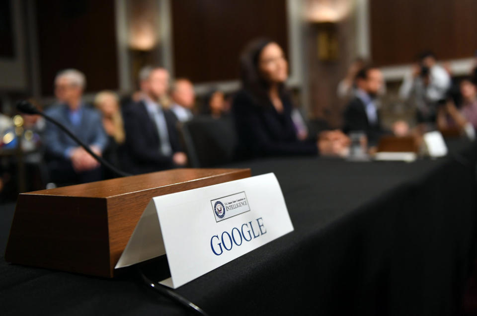 The last time a bunch of social media execs testified before congress the