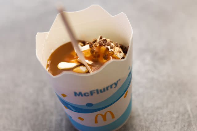 <p>Jakub Porzycki / NurPhoto / Getty Images</p> All of McDonald’s soft-serve machines are made by one company, Taylor. And thanks to Taylor’s copyright on the machines, if one breaks, only Taylor is authorized to come fix it.