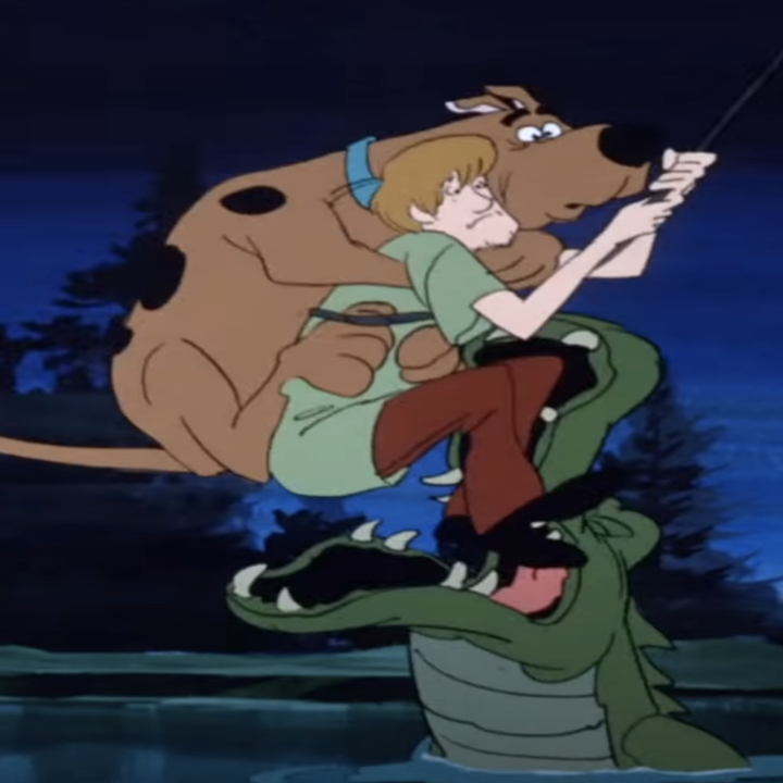 Scooby-Doo is forced to fight monsters and ghosts. Droopy Dog is depressed all the time, presumably because he is forced to entertain the masses against his will. And Snoopy FOUGHT THE RED BARON MID-AIR IN WORLD WAR I.If you are a walking, talking cartoon dog, you're forced into some less-than-ideal situations. But if you're a silent, four-legged dog, it's pretty much smooth sailing.Conclusion: POSSIBLE AND KIND OF UPSETTING