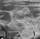 <p>Gatwick airport was first built in the late 1920s with the Beehive terminal building at the centre of this image being completed in 1935 (Historic England / SWNS)</p> 
