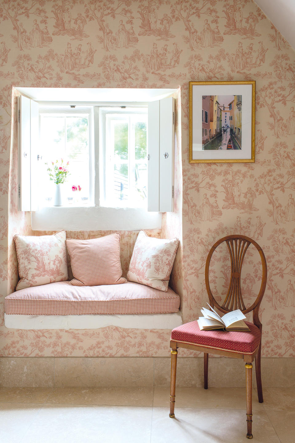 8. Make a feature of a cottage window with a window seat