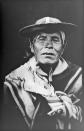 <p>Justino Quispe, 78, poses for a portrait in the Sinakara Valley, in Peru’s Cuzco region, during the Qoyllur Rit’i festival, translated from the Quechua language as Snow Star. Quispe dances with the Comparsa Runa Canchi troupe. (Photo: Rodrigo Abd/AP) </p>