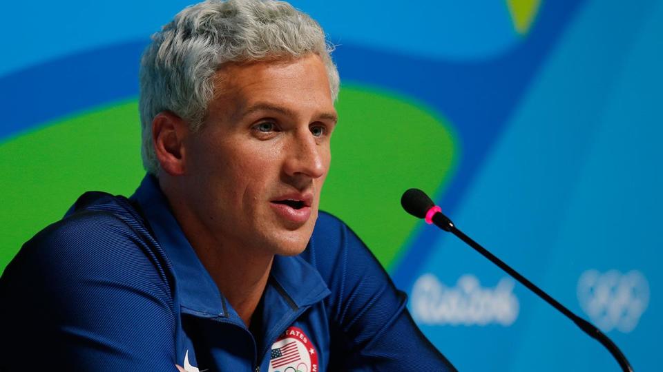 Nearly a year after the Rio Games, Ryan Lochte made a public appearance amid a groundswell of support. (Getty)