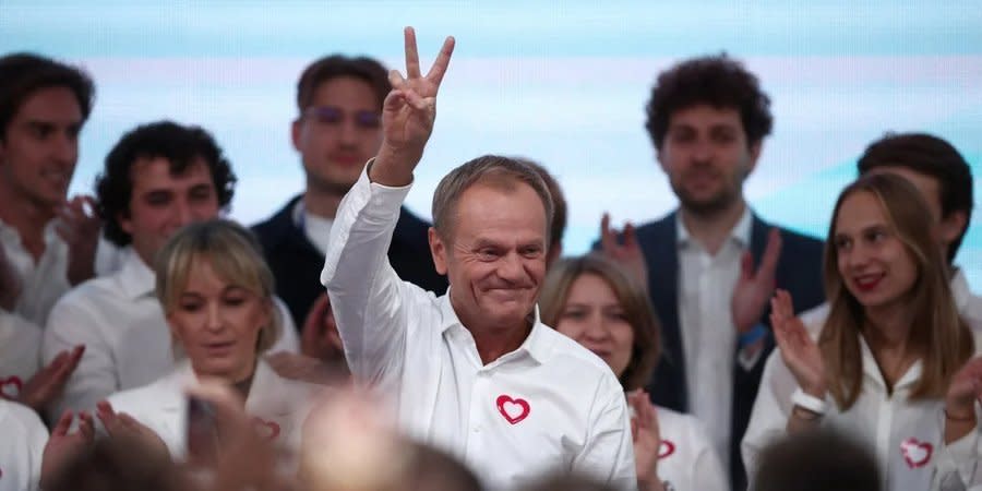 Donald Tusk on the night after the vote