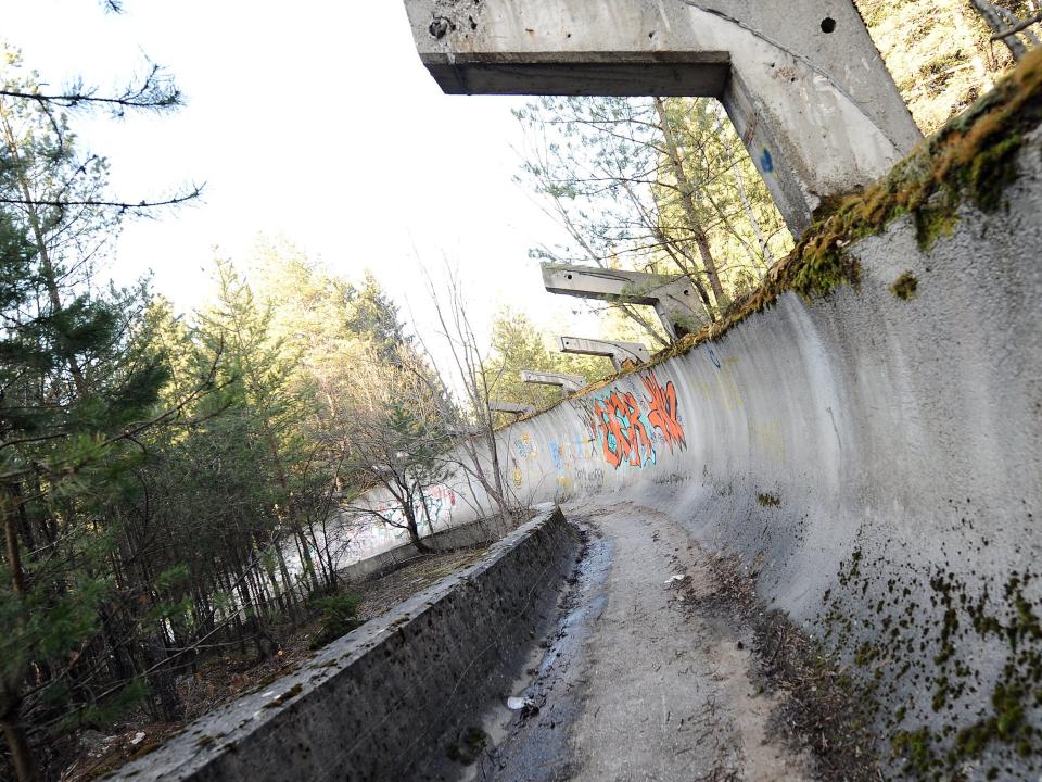 abandoned sarajevo olympics