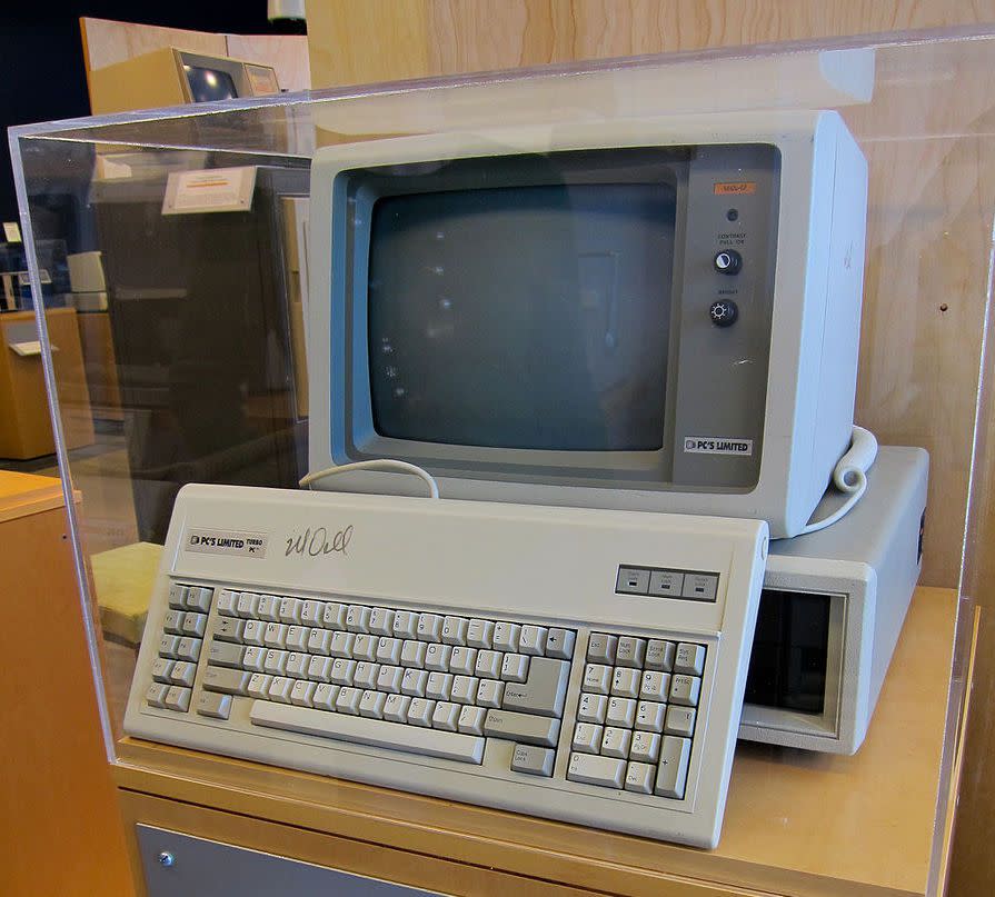 PC's Limited Turbo PC (1984) signed by Michael Dell