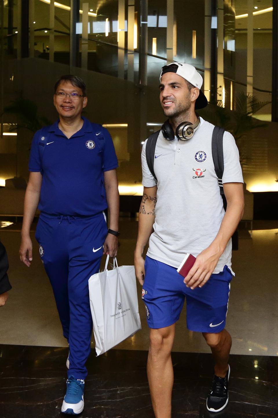 PHOTOS: Football stars in Singapore for International Champions Cup