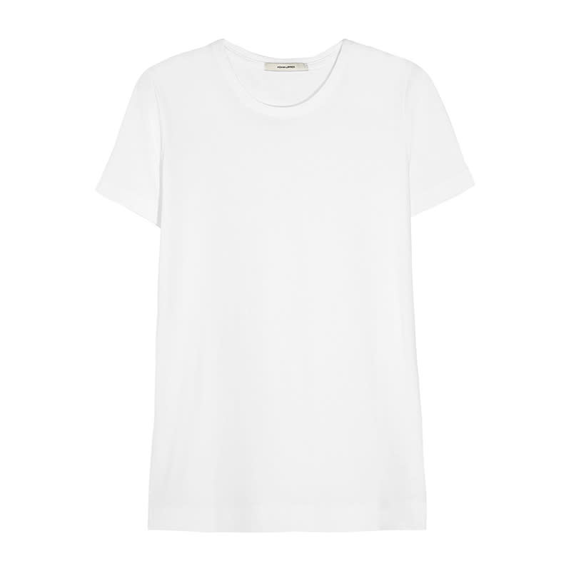 <a rel="nofollow noopener" href="http://rstyle.me/~9LQSf" target="_blank" data-ylk="slk:Pima Cotton T-Shirt, Adam Lippes, $95;elm:context_link;itc:0;sec:content-canvas" class="link ">Pima Cotton T-Shirt, Adam Lippes, $95</a><p> <strong>Related Articles</strong> <ul> <li><a rel="nofollow noopener" href="http://thezoereport.com/fashion/style-tips/box-of-style-ways-to-wear-cape-trend/?utm_source=yahoo&utm_medium=syndication" target="_blank" data-ylk="slk:The Key Styling Piece Your Wardrobe Needs;elm:context_link;itc:0;sec:content-canvas" class="link ">The Key Styling Piece Your Wardrobe Needs</a></li><li><a rel="nofollow noopener" href="http://thezoereport.com/entertainment/celebrities/amanda-seyfried-baby-announcement/?utm_source=yahoo&utm_medium=syndication" target="_blank" data-ylk="slk:Amanda Seyfried Just Announced Her Biggest Role Yet;elm:context_link;itc:0;sec:content-canvas" class="link ">Amanda Seyfried Just Announced Her Biggest Role Yet</a></li><li><a rel="nofollow noopener" href="http://thezoereport.com/entertainment/celebrities/amy-schumer-barbie-movie-drop-out/?utm_source=yahoo&utm_medium=syndication" target="_blank" data-ylk="slk:This Is The Real Reason Amy Schumer Won't Be Playing Barbie;elm:context_link;itc:0;sec:content-canvas" class="link ">This Is The Real Reason Amy Schumer Won't Be Playing Barbie</a></li> </ul> </p>