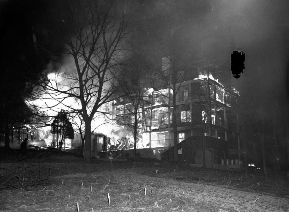 Zelda Fitzgerald died in a fire at Highland Hospital's Central Building in Asheville, March 10-11, 1948.